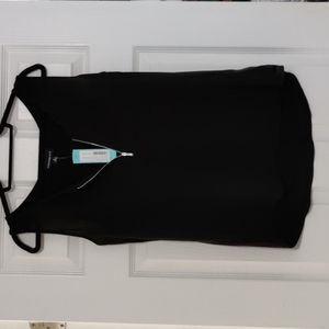 Medium Black Fortune + Ivy Sleeveless Blouse